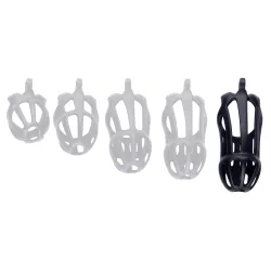 CockLock Cage de chasteté Netty XXL 11 x 4cm Noire